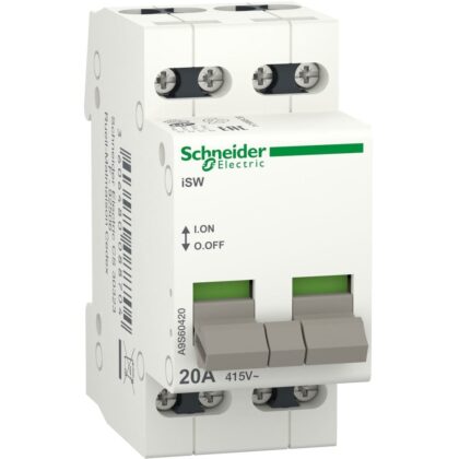 Schneider Distribution Schakelaar  iSW 4P 20A A9S60420