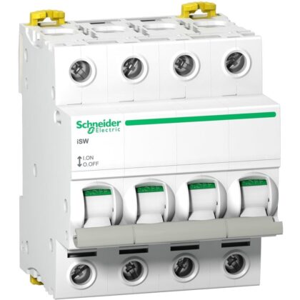 Schneider Distribution schakelaar-stroomonderbreker iSW - 4P - 40 A - 240 V A9S65440