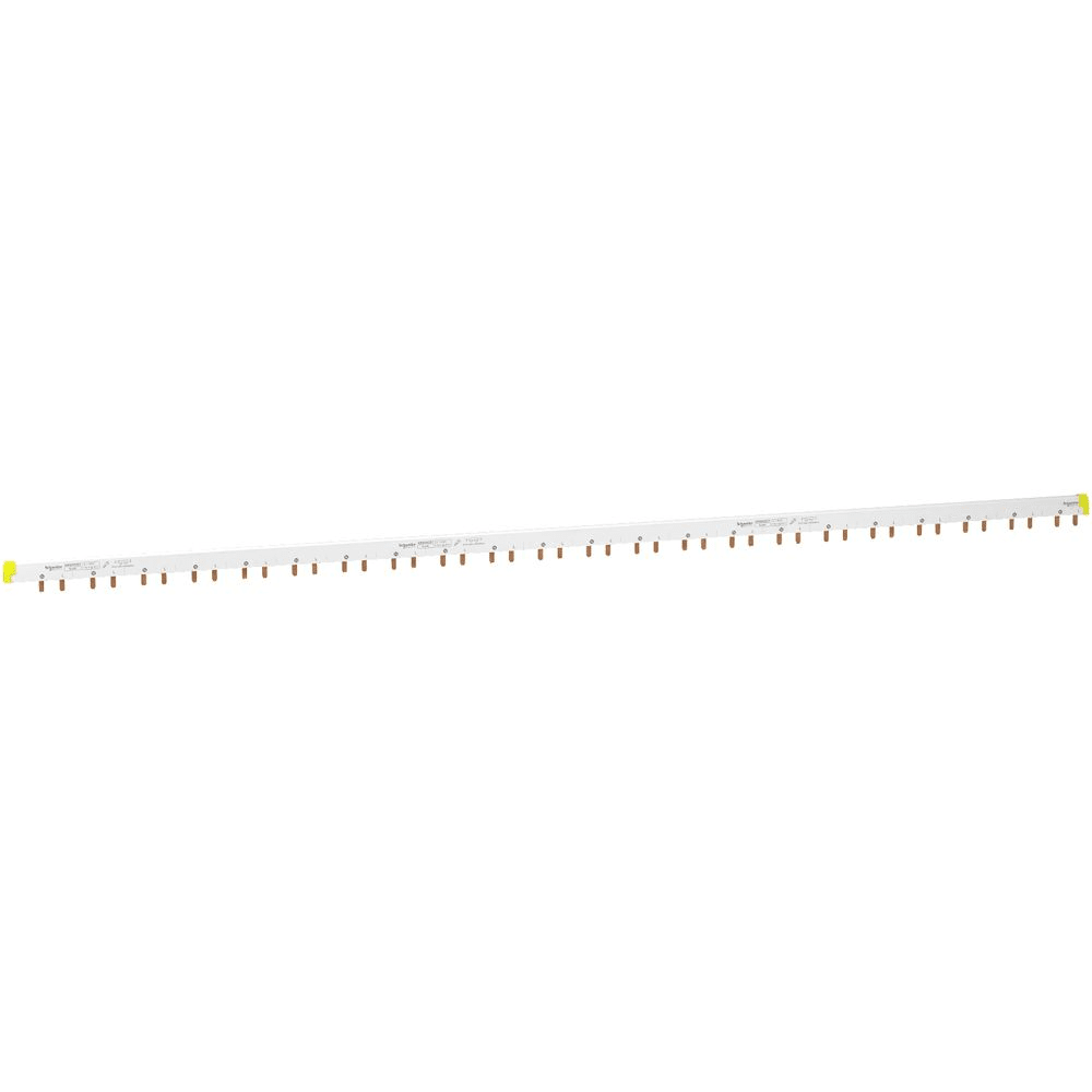 Schneider Distribution combinatierail - gemakkelijk te snijden - Acti 9 2 polen + AUX 57 modules 100A A9XAH257