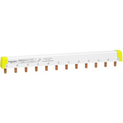 Schneider Distribution combinatierail - gemakkelijk te snijden - Acti 9 3 polen 12 modules 100A A9XPH312