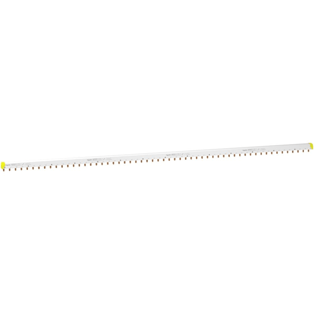 Schneider Distribution combinatierail - gemakkelijk te snijden - Acti 9 4 polen 57 modules 100A A9XPH457