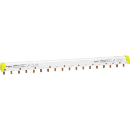 Schneider Distribution combinatierail - gemakkelijk te snijden - Acti 9 gebalanceerd 3P+N 18 modules 10 A9XPH518