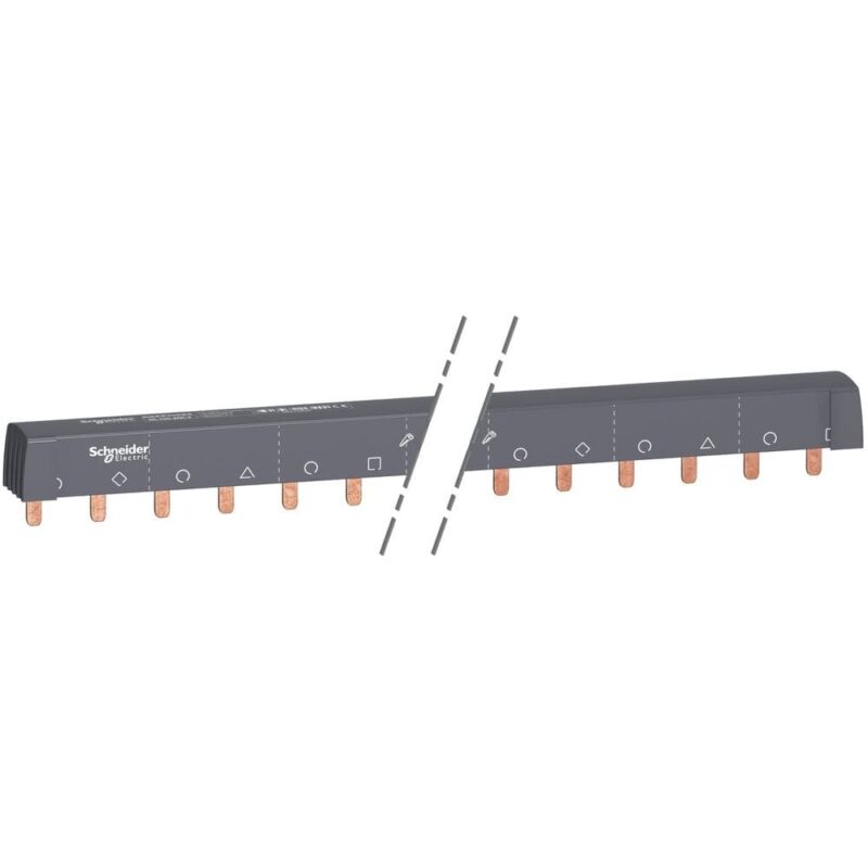 Schneider Distribution combinatierail - gemakkelijk te snijden - Acti 9 gebalanceerd 3P+N 24 modules 10 A9XPH524
