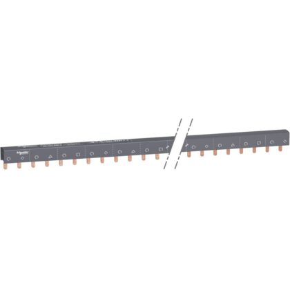 Schneider Distribution combinatierail - gemakkelijk te snijden - Acti 9 gebalanceerd 3P+N 57 modul 100A A9XPH557