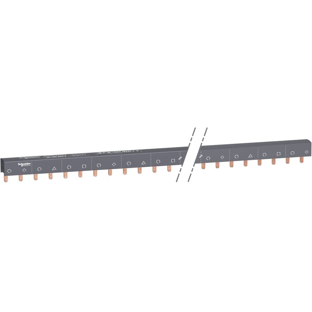 Schneider Distribution combinatierail - gemakkelijk te snijden - Acti 9 gebalanceerd 3P+N 57 modul 100A A9XPH557
