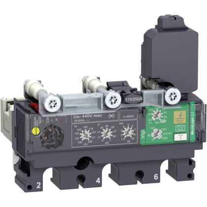 Schneider Distribution Trip Unit 3P 100A MicroLogic Vigi 4.2 voor ComPacT NSX100/160/250 C1034V100