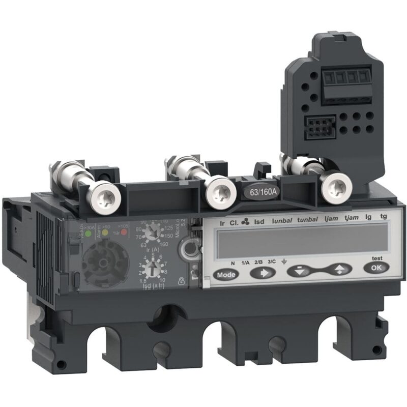 Schneider Distribution Trip Unit 3P 100A MicroLogic 5.2E voor ComPacT NSX100/160/250 C1035E100