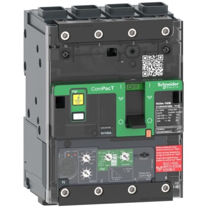 Schneider Distribution circuit breaker ComPacT NSXm E (16 kA at 415 VAC)