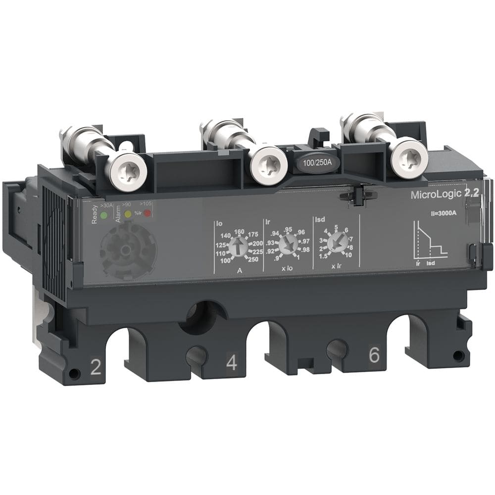 Schneider Distribution Trip Unit 3P 160A MicroLogic 2.2 voor ComPacT NSX100/160/250 C1632D160