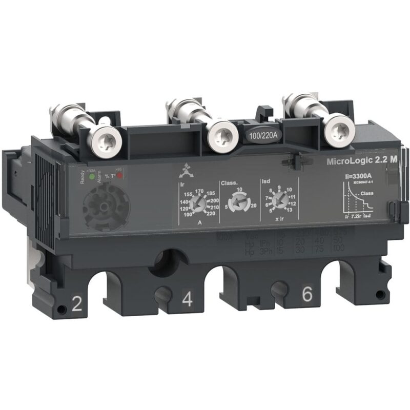 Schneider Distribution Trip Unit 3P 150A MicroLogic 2.2M voor ComPacT NSX100/160/250 C1632M150