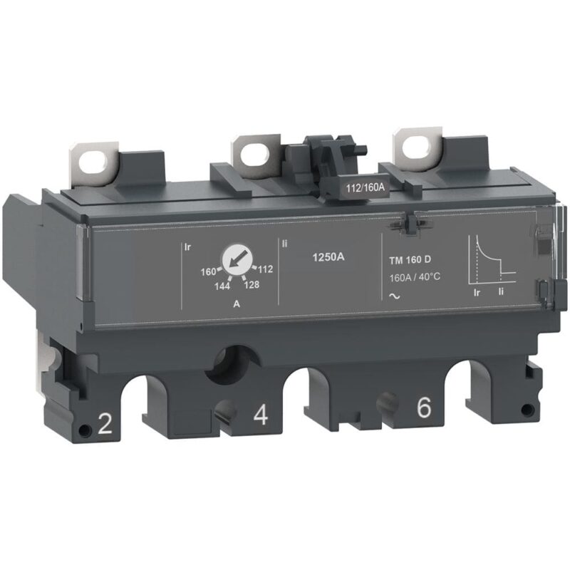 Schneider Distribution Trip Unit 3P TM160D voor ComPacT NSX100/160/250 C163TM160