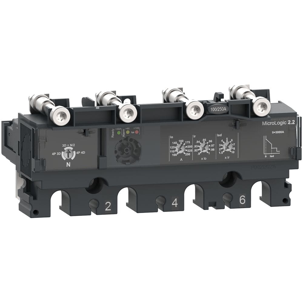Schneider Distribution Beveiligingsmodule 4P 160 A MicroLogic 2.2 | Voor ComPacT NSX C1642D160