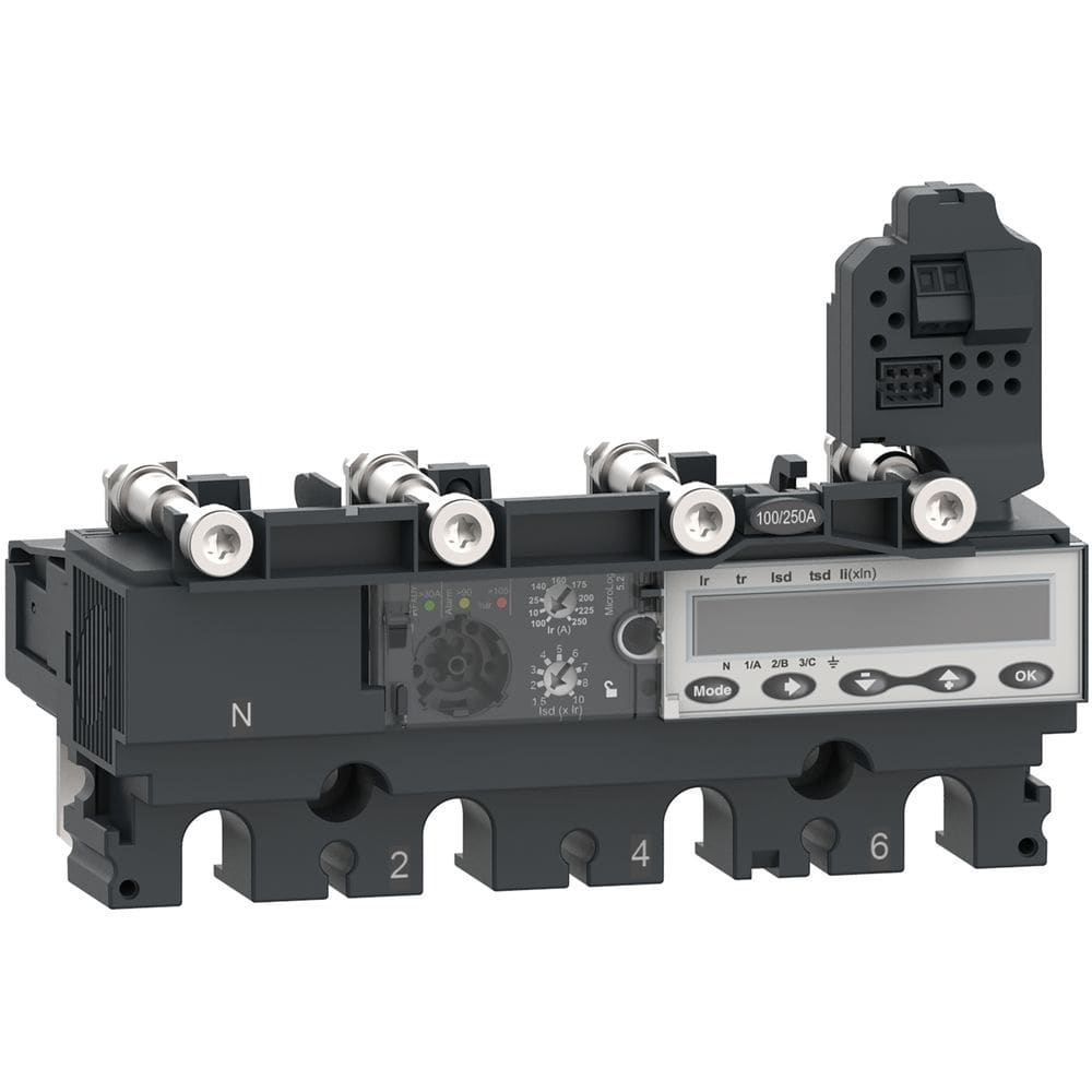 Schneider Distribution Trip Unit 4P 160A MicroLogic 5.2E voor ComPacT NSX100/160/250 C1645E160