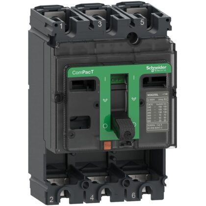 Schneider Distribution Basic Frame ComPacT NSX250B 3P Icu=25kA 380/415Vac C25B3