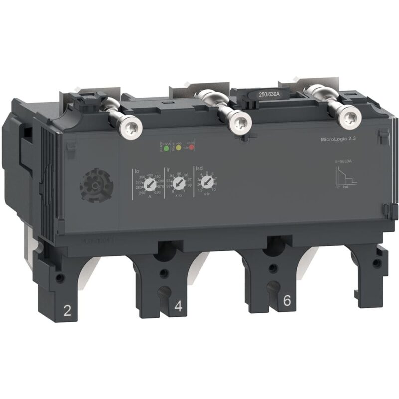 Schneider Distribution Trip Unit 3P 630A MicroLogic 2.3 voor ComPacT NSX400/630 C6332D630
