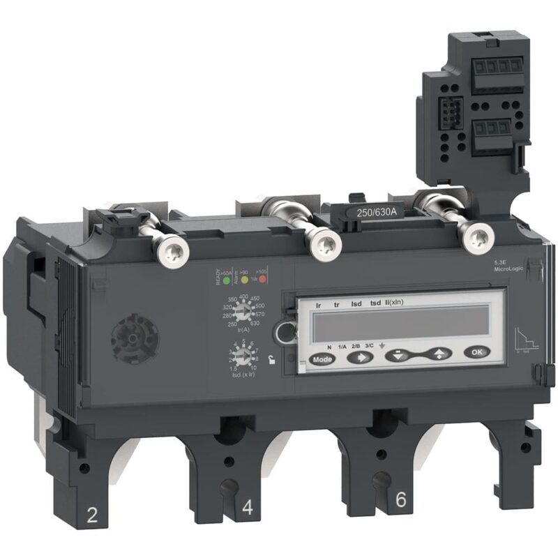 Schneider Distribution Trip Unit 3P 630A MicroLogic 5.3E voor ComPacT NSX400/630 C6335E630
