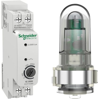 Schneider Distribution Schemerschakelaar IC2000 met lichtsensor voor buiten (18 mm) CCT15369