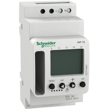 Schneider Distribution Programmeerbare schakelklokken IHP 1 kanaal CCT15441