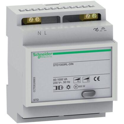 Schneider Distribution DIMMER STD1000VA RL-DIN 4MOD CCTDD20003