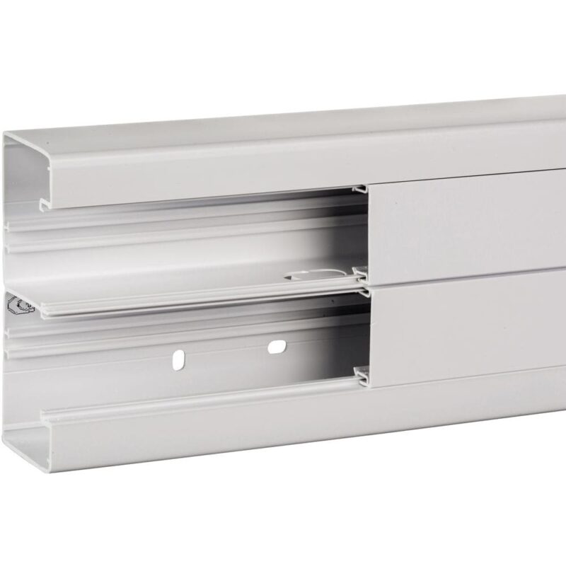 Schneider Distribution OptiLine 45 - installatiekokersysteem - 140x55 mm - PVC - polarwit - 2000 mm ISM10300P