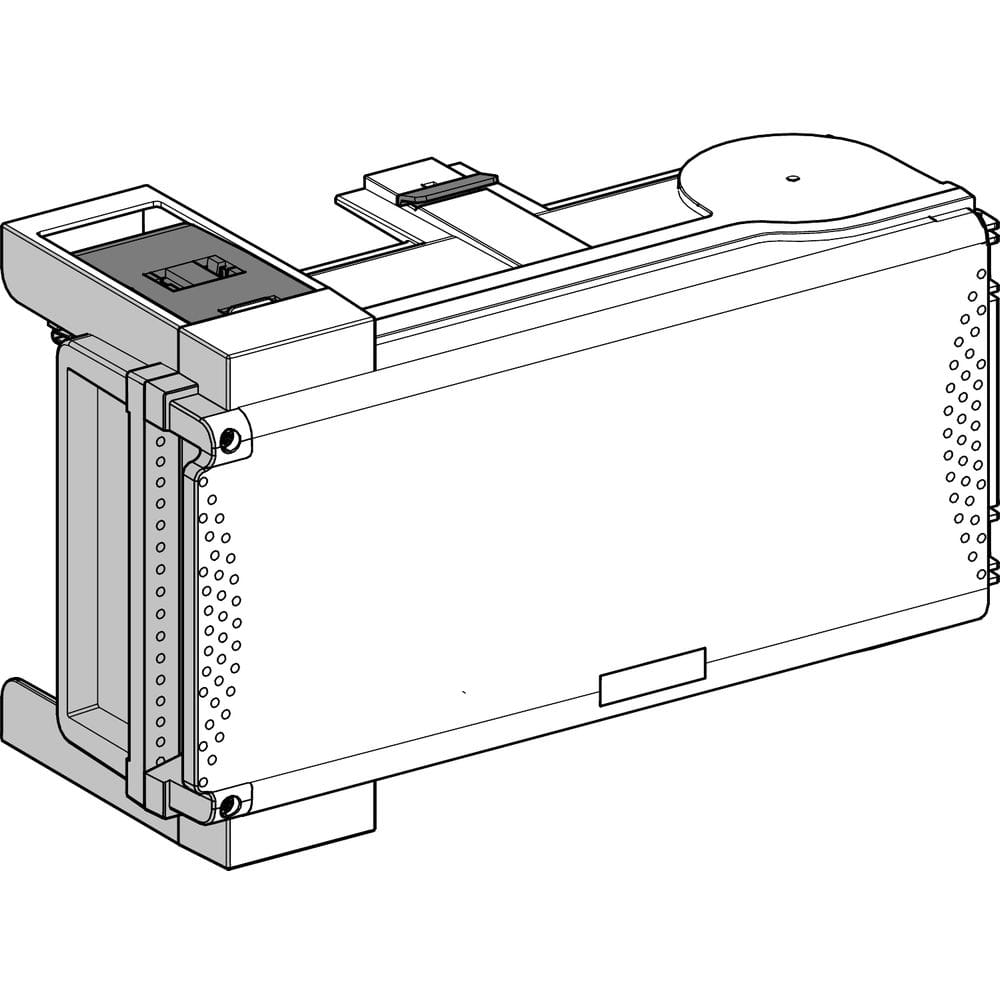 Schneider Distribution Aftakkast 50A 3PN + PE voor cilindrische zekeringen NF 14 x 51 KSB50SF4