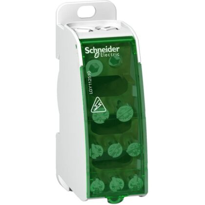 Schneider Distribution Linergy DS - schroefverdeelblok 1P - 125A - 10 openingen LGY112510