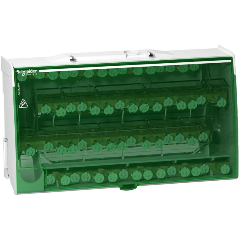 Schneider Distribution Linergy DS - schroefverdeelblok 4P - 125A - 60 openingen LGY412560