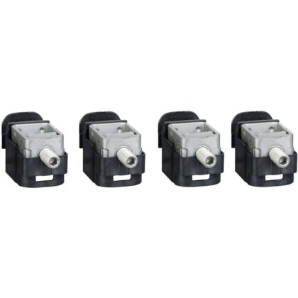 Schneider Distribution 4 Klemmen (staal) voor 1 kabel 1