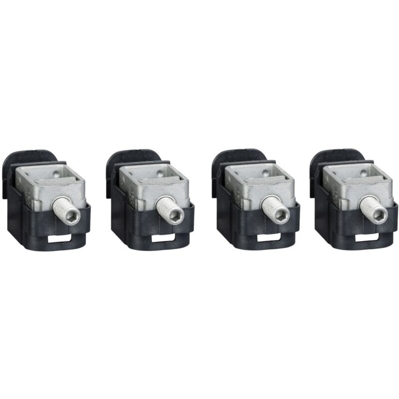 Schneider Distribution 4 Klemmen (staal) voor 1 kabel 1