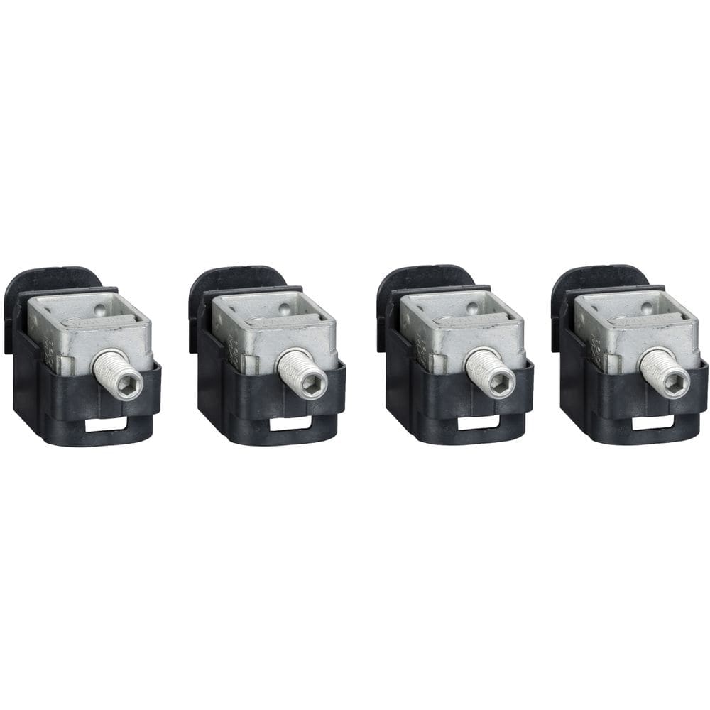 Schneider Distribution 4 Klemmen (staal) voor 1 kabel 1