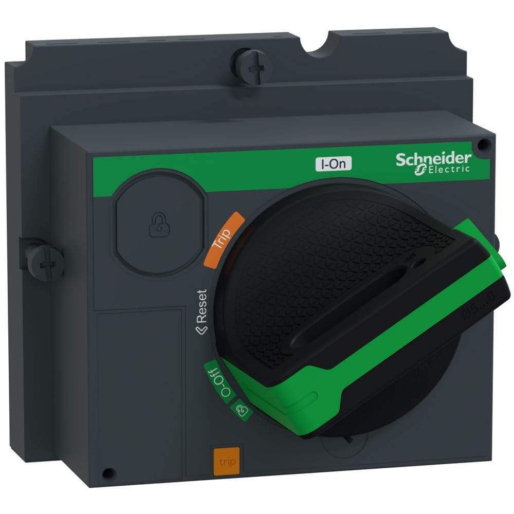 Schneider Distribution Cde rot direct+poignée noir NS100-250 LV429337T