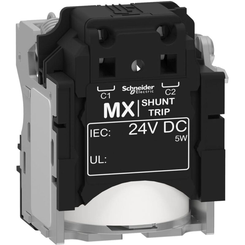 Schneider Distribution Stroomuitschakelspoel MX 24VGS voor Compact NSX100-630F/N/H/S/L LV429390