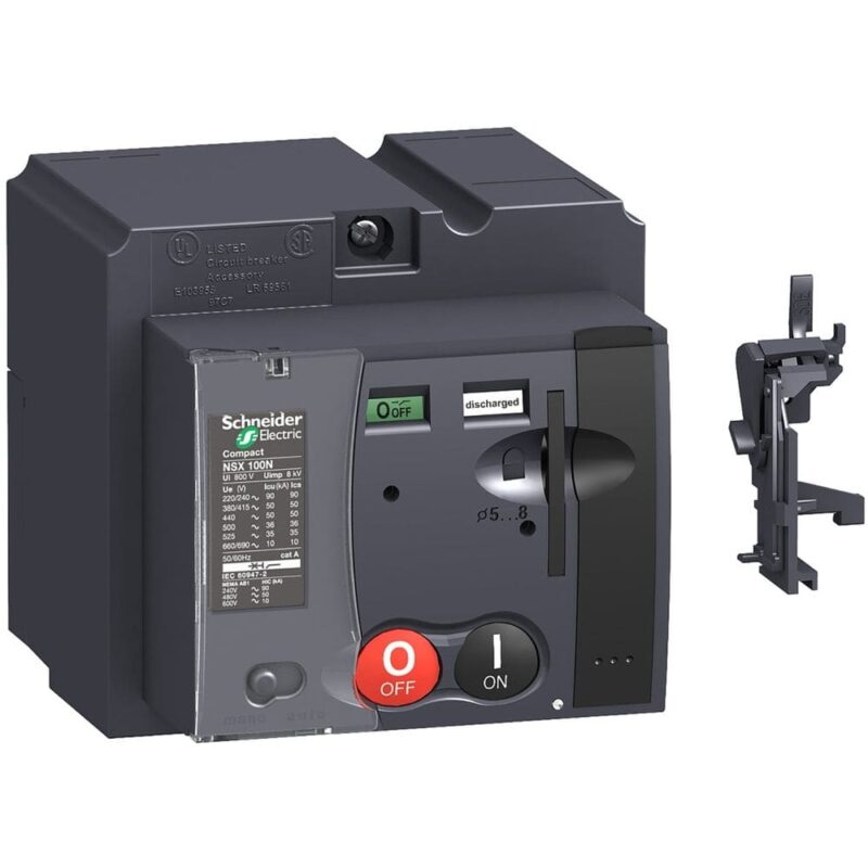 Schneider Distribution elektr.bed. 220-240V 50/60Hz 208-277V 60Hz voor Compact NSX100-160F/N/H/S/L LV429434