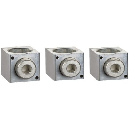 Schneider Distribution 3 Klemmen (Al) voor 1 kabel 35-300mmý + fasescheiders voor Compact NSX400-630N/H LV432479