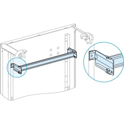 Schneider Distribution PrismaSeT Active INSTELBARE RAIL MOD.APP. LVS03002