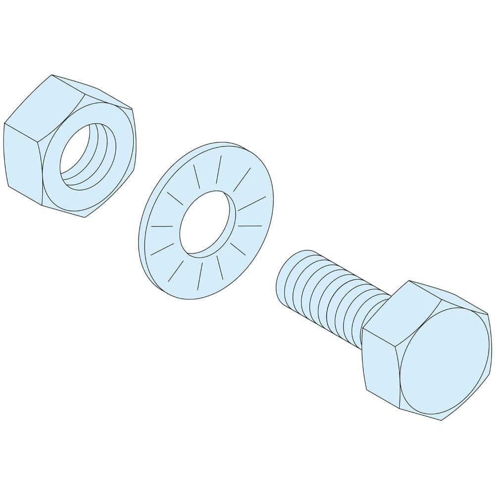 Schneider Distribution PrismaSeT Active BOUTEN M6X20/RAIL 5MM (1 ST=20) LVS04194