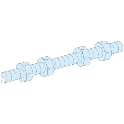 Schneider Distribution PrismaSeT Active BEVESTIGING HAAKSE RAILS LVS04691