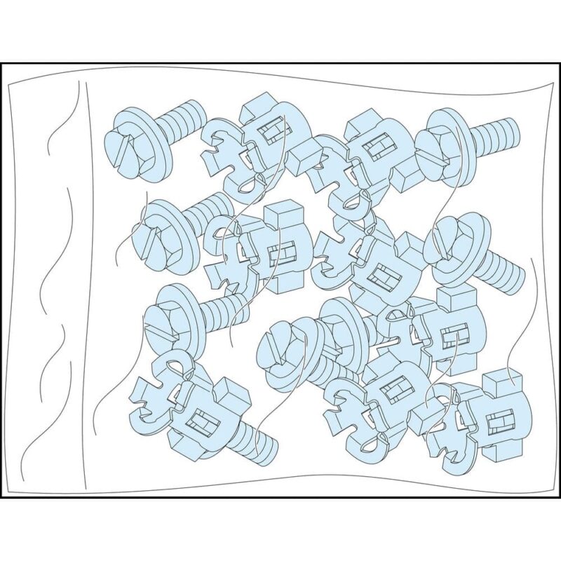 Schneider Distribution PrismaSeT Active SCHROEVEN+MOEREN M/HAKEN/FRAME (1 ST=20) LVS08921
