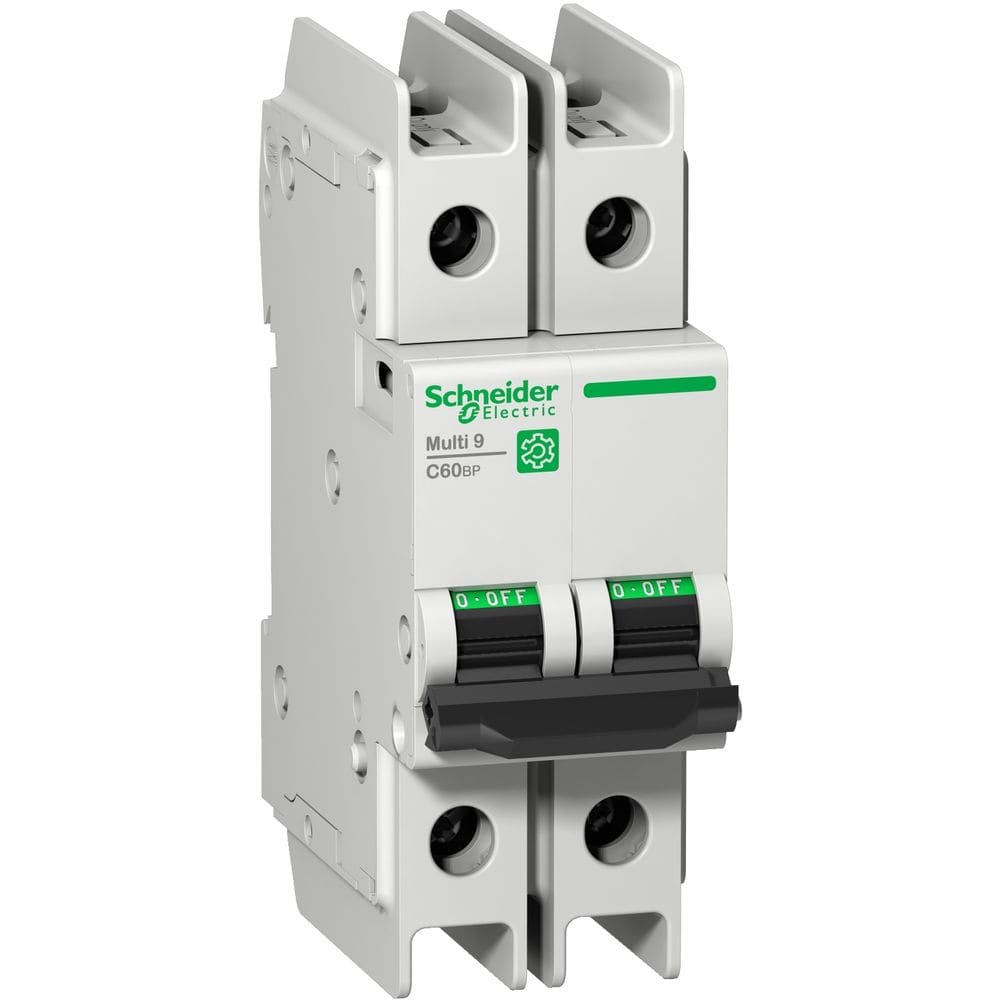 Schneider Distribution Multi 9 - C60BP - automaat - 2P - 2 A - C-Curve - 277 V - 10 kA - UL 489 M9F42202