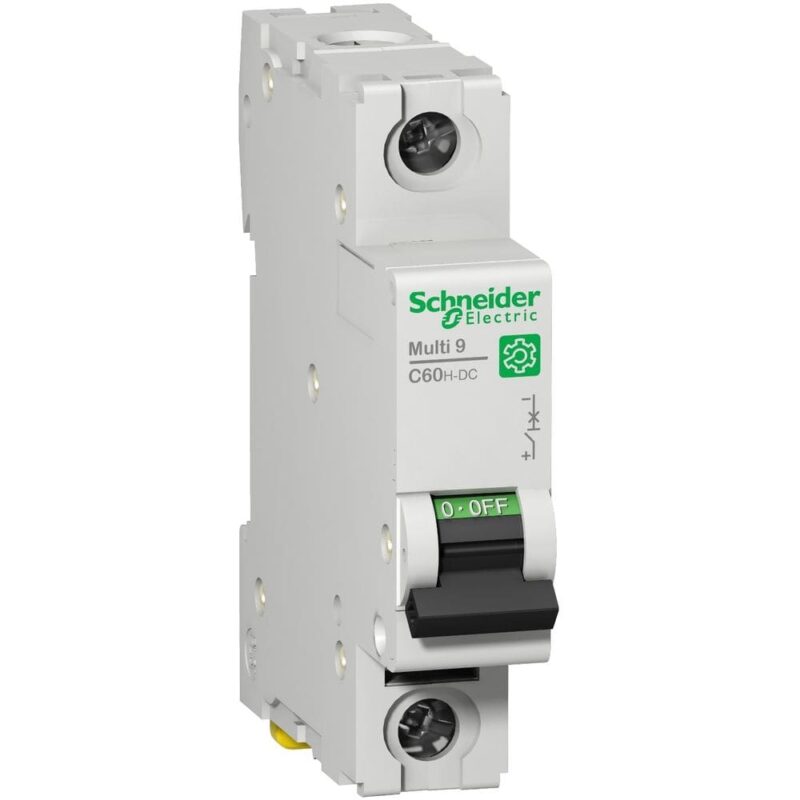 Schneider Distribution Multi 9 - C60H-DC - automaat - 1P - 2 A - C-Curve - 250 V DC - 10 kA M9U21102