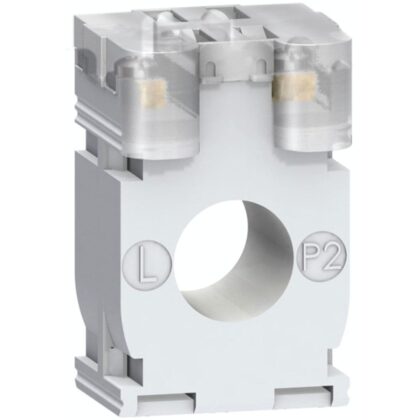 Schneider Distribution stroomtransformator tropenvast DIN-rail montage 100/5A voor kabels Ø 21 METSECT5CC010
