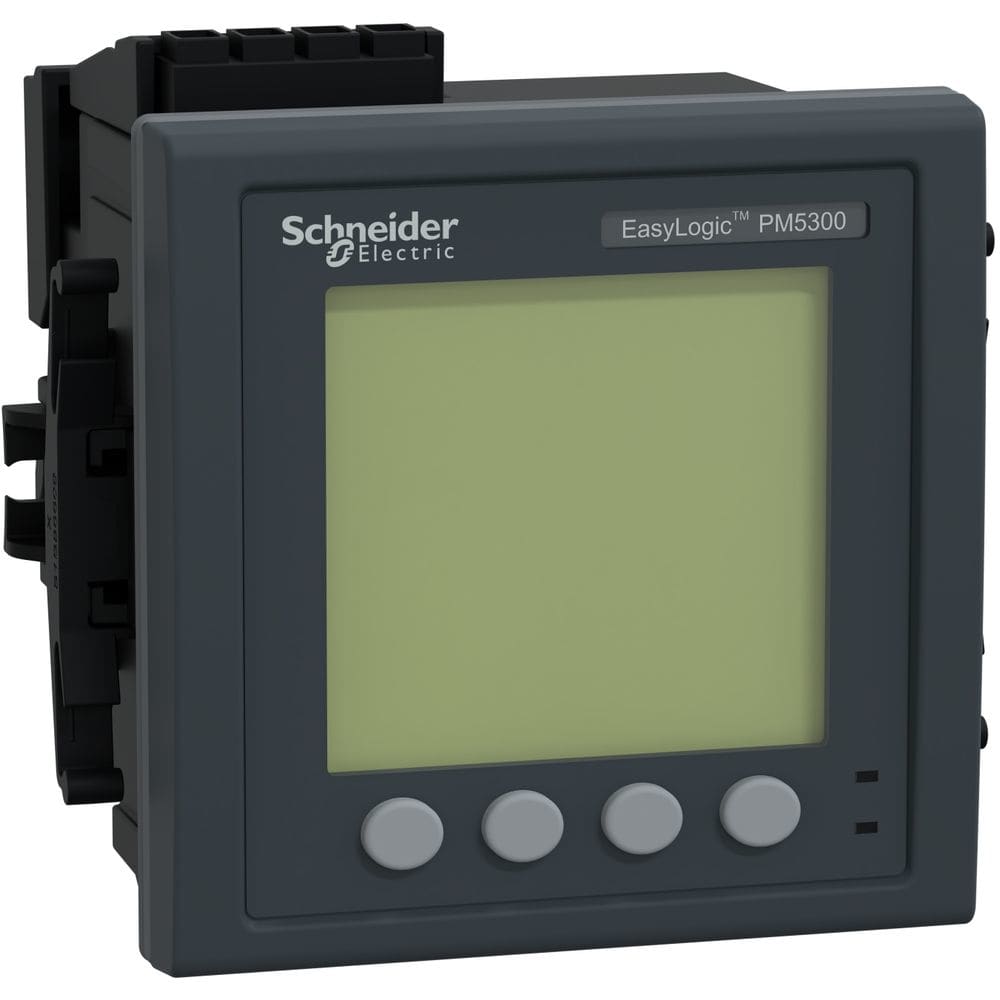 Schneider Distribution PM5310R powermeter - modbus - tot 31st H - 256K 2DI/2DO 35alarms - RJ45 LVCT METSEPM5310R