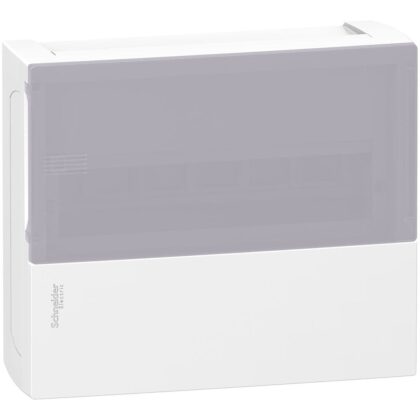 Schneider Distribution mini Pragma oppervlaktebehuizing - 1 x 12 modules - doorz deur MIP11112T