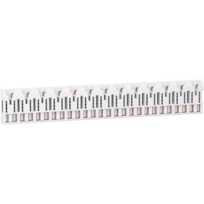 Schneider Distribution Resi9 XE - 2P plug-in verdeelblok zonder connector - 13 modules R9XES613