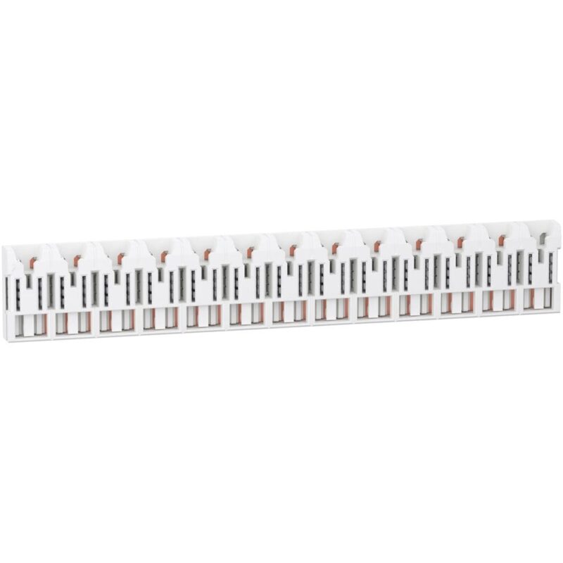 Schneider Distribution Resi9 XE - 2P plug-in verdeelblok zonder connector - 13 modules R9XES613