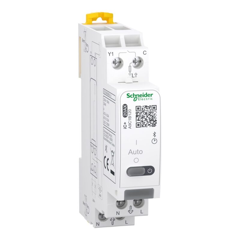 Schneider Residential Acti9 IC+ 3-in-1 astro schemerschakelaar met bluetooth A9C1B120