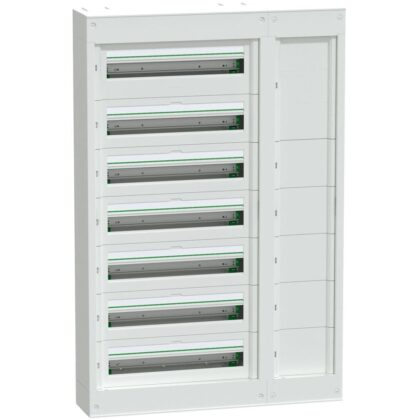 Schneider Residential PrismaSeT S - Modulaire kast met koker - 7x24 modules - zonder deur - wit LVSSD724