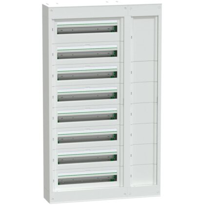 Schneider Residential PrismaSeT S - Modulaire kast met koker - 8x24 modules - zonder deur - wit LVSSD824