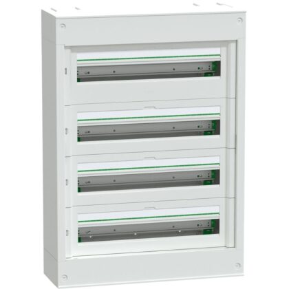 Schneider Residential PrismaSeT S - Modulaire kast - 4x24 modules - zonder deur - wit LVSST424