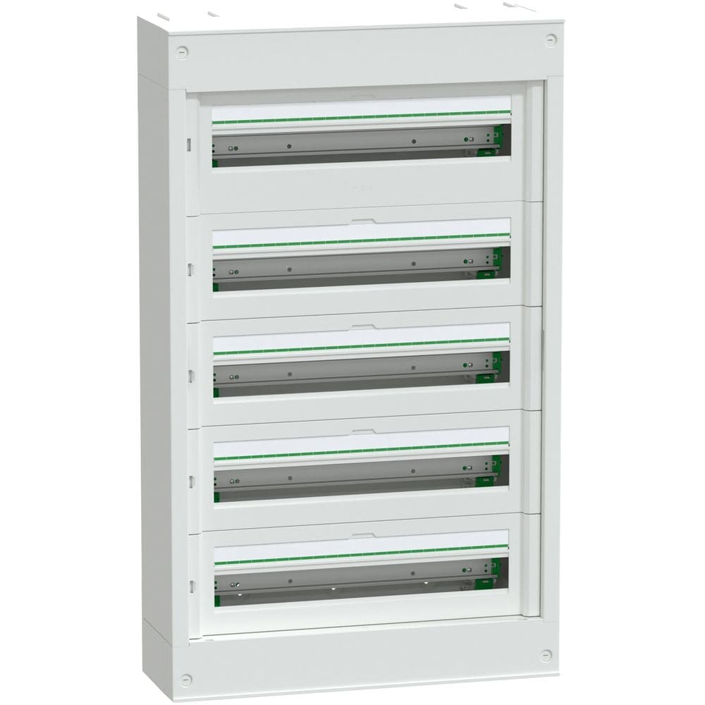 Schneider Residential PrismaSeT S - Modulaire kast - 5x24 modules - zonder deur - wit LVSST524